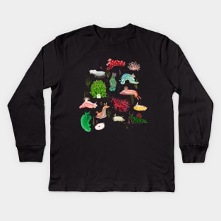 Nudibranch Kids Long Sleeve T-Shirt